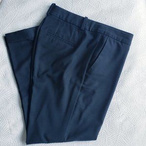 Cuffed Crop Pant in Blue Galaxy size 2R by Banana Republic